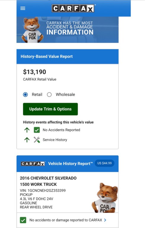 2016 Chevrolet Silverado 1500 Image 36