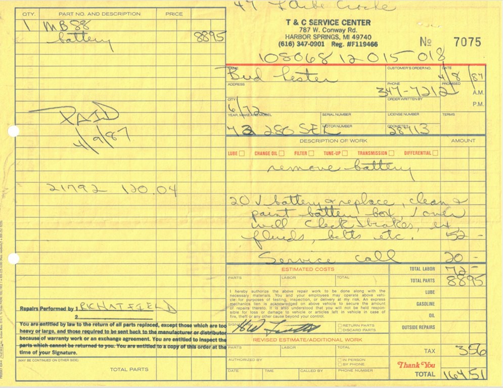 1973 Mercedes-Benz 280 Image 58