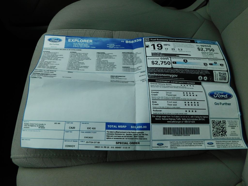 2015 Ford Explorer Image 43