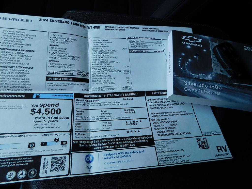 2024 Chevrolet Silverado 1500 Image 47