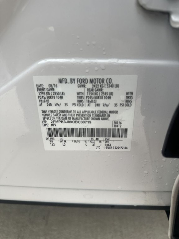 2016 Ford Edge Image 6