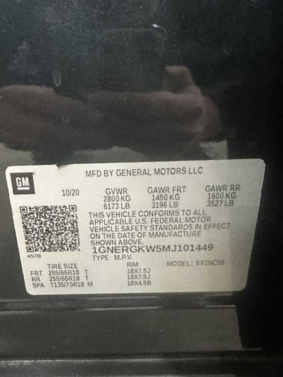 2021 Chevrolet Traverse Image 5