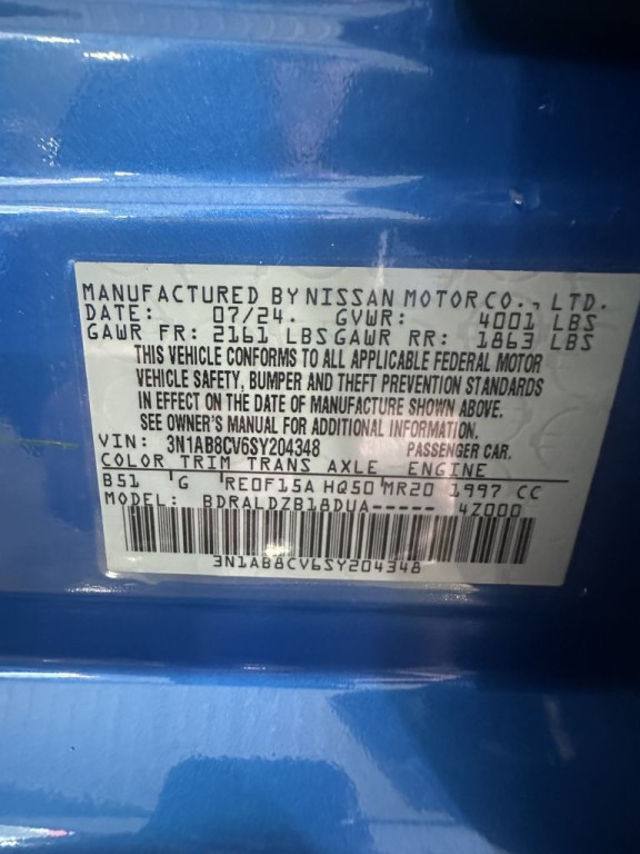 2025 Nissan Sentra Image 13