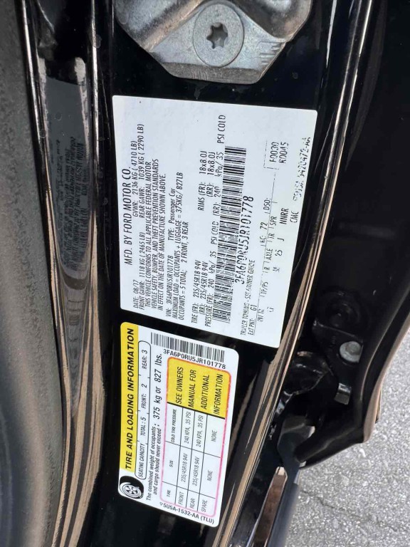 2018 Ford Fusion Image 22