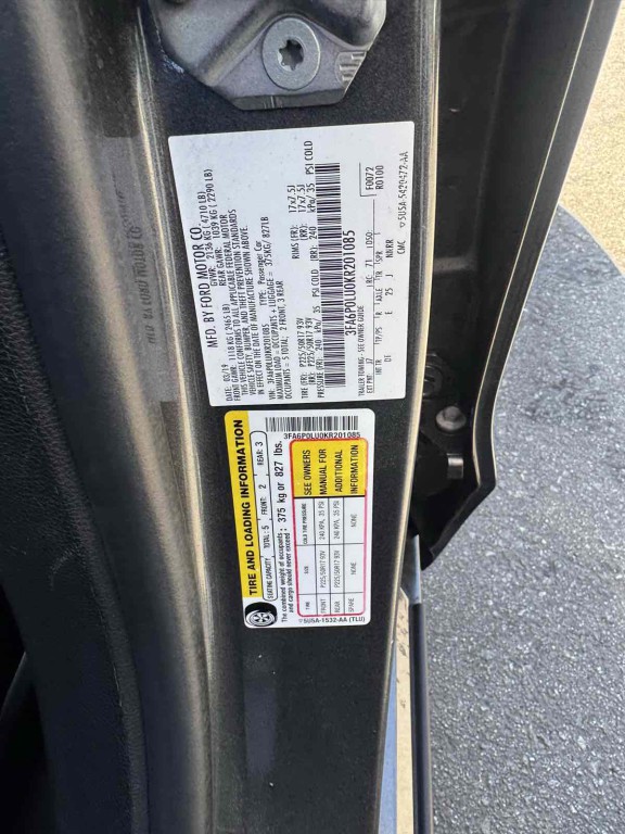 2019 Ford Fusion Image 23
