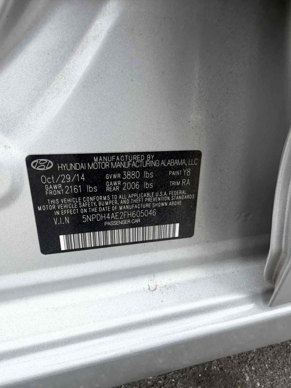 2015 Hyundai Elantra Image 22