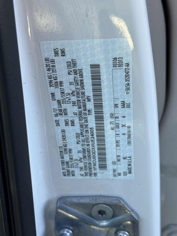 2017 Ford Escape Image 15