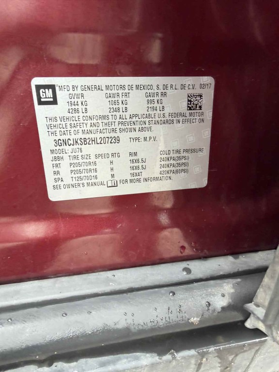 2017 Chevrolet Trax Image 18