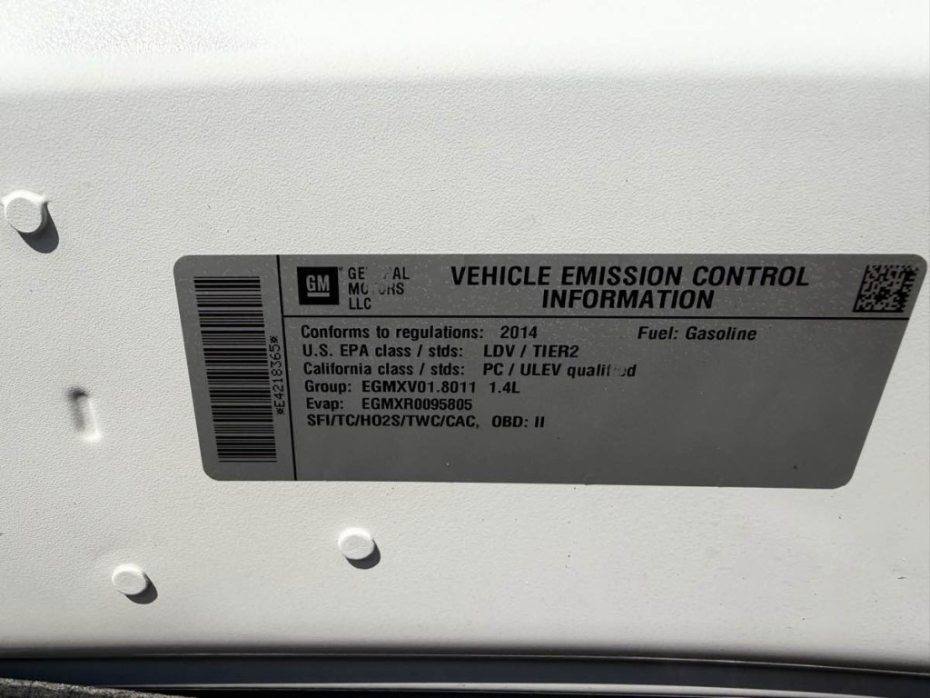 2014 Chevrolet Sonic Image 20