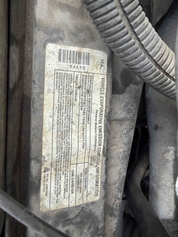 1995 Chevrolet Commercial Cutaway Image 26