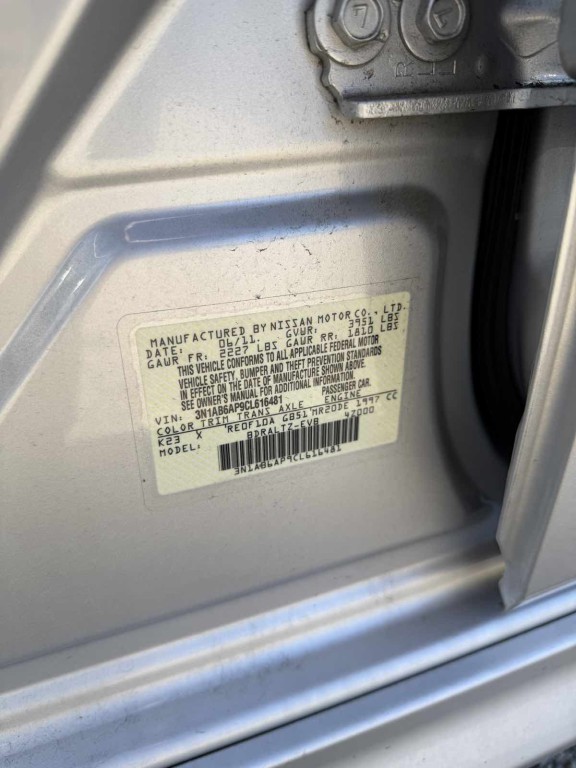 2012 Nissan Sentra Image 9