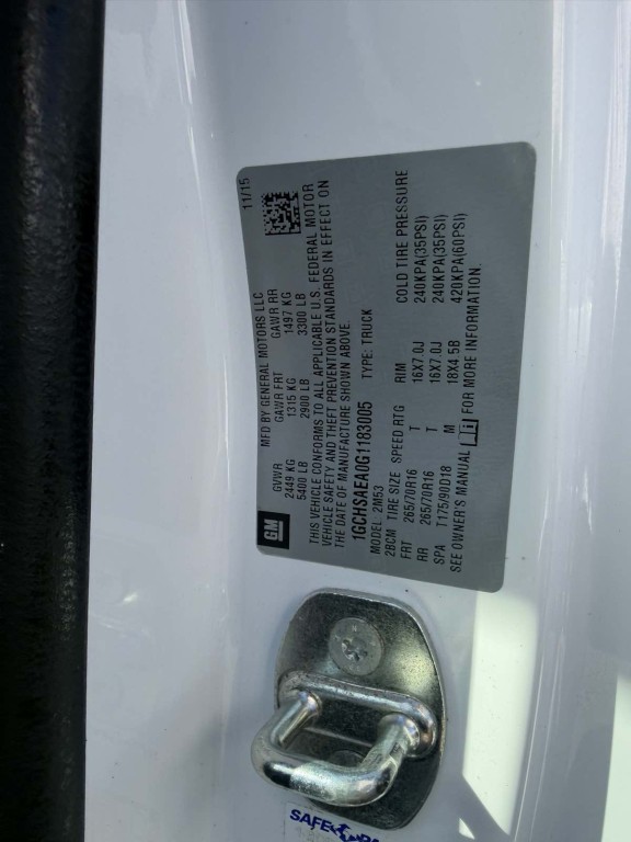 2016 Chevrolet Colorado Image 10