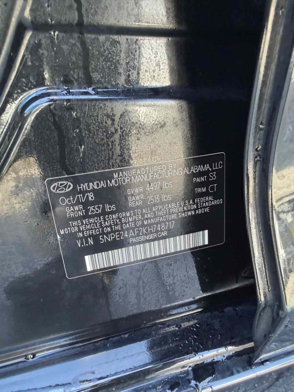 2019 Hyundai Sonata Image 11