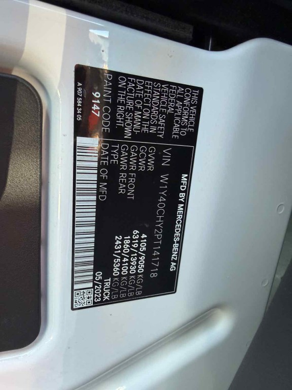 2023 Mercedes-Benz Sprinter Cargo Image 20