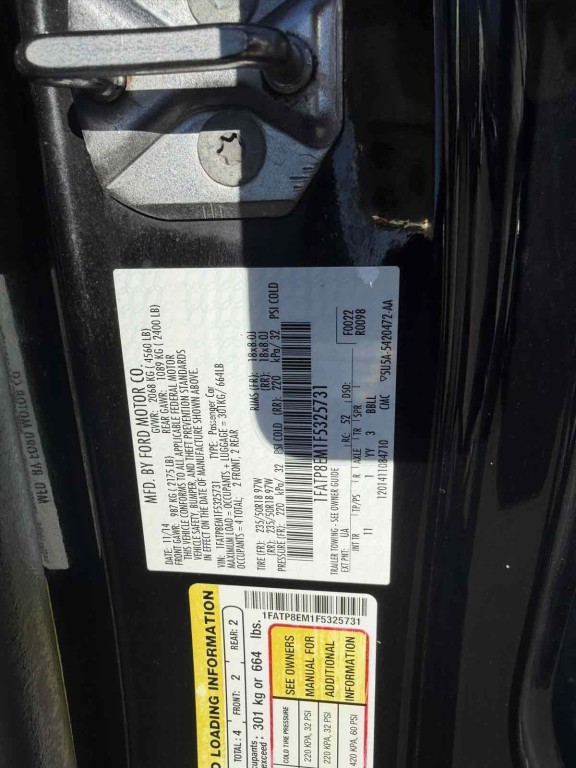 2015 Ford Mustang Image 24