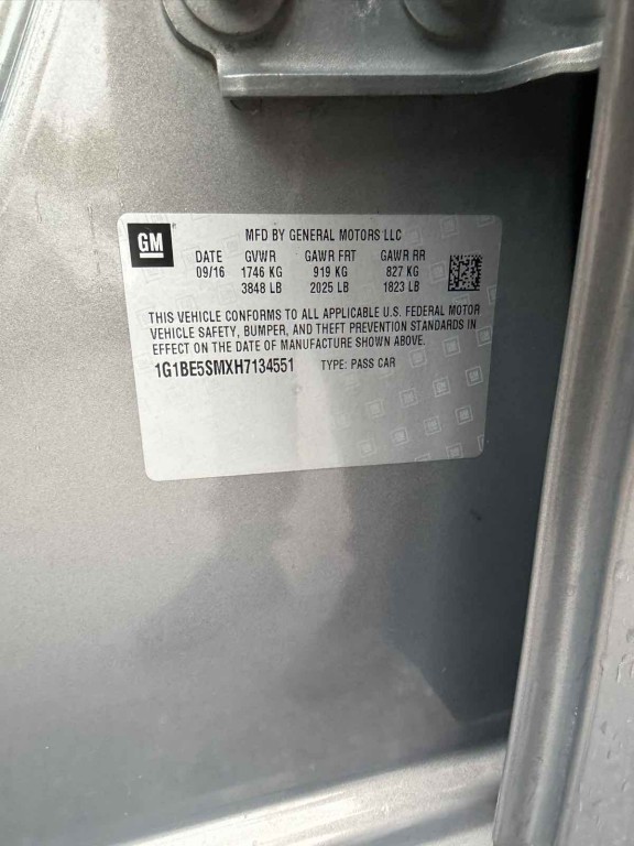 2017 Chevrolet Cruze Image 19