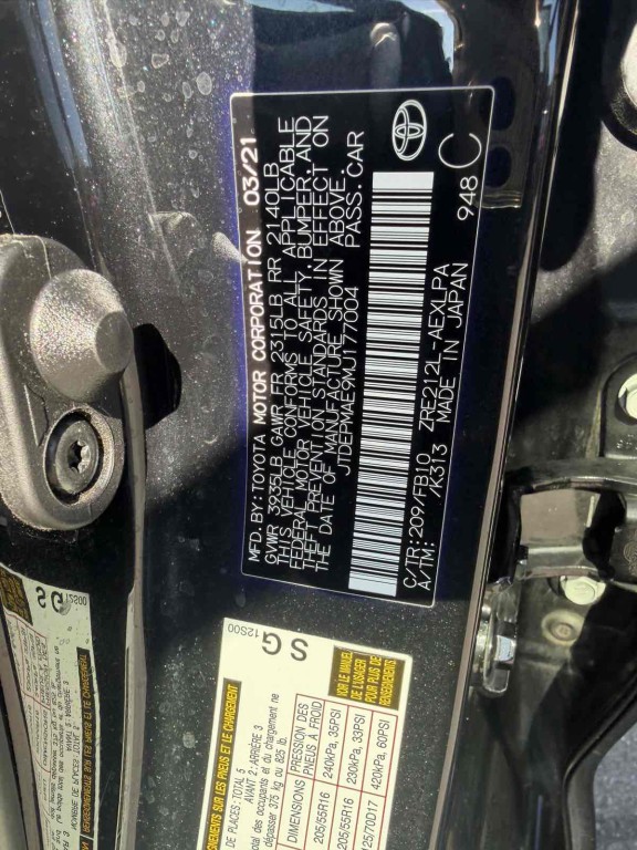 2021 Toyota Corolla Image 20