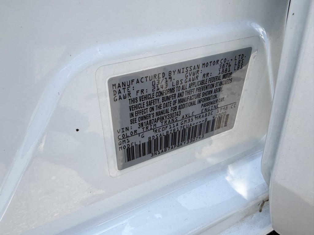 2019 Nissan Sentra Image 16