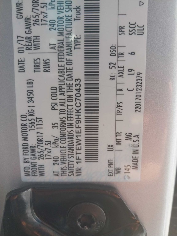 2017 Ford F-150 Image 26