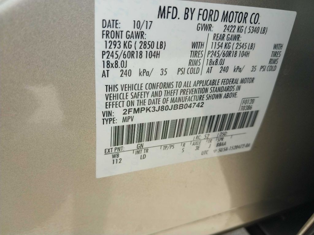 2018 Ford Edge Image 33