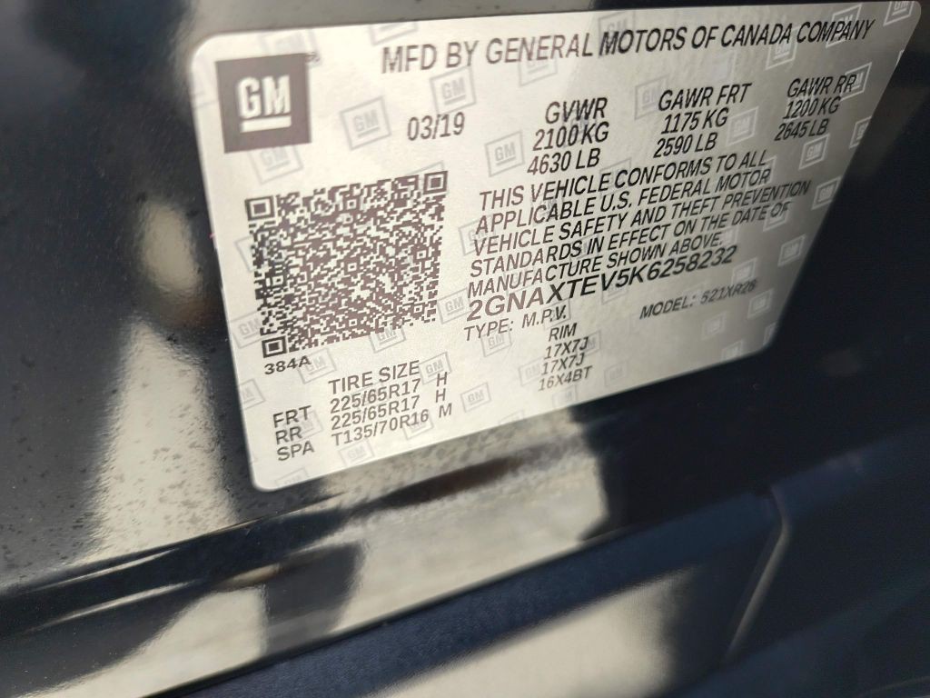 2019 Chevrolet Equinox Image 29