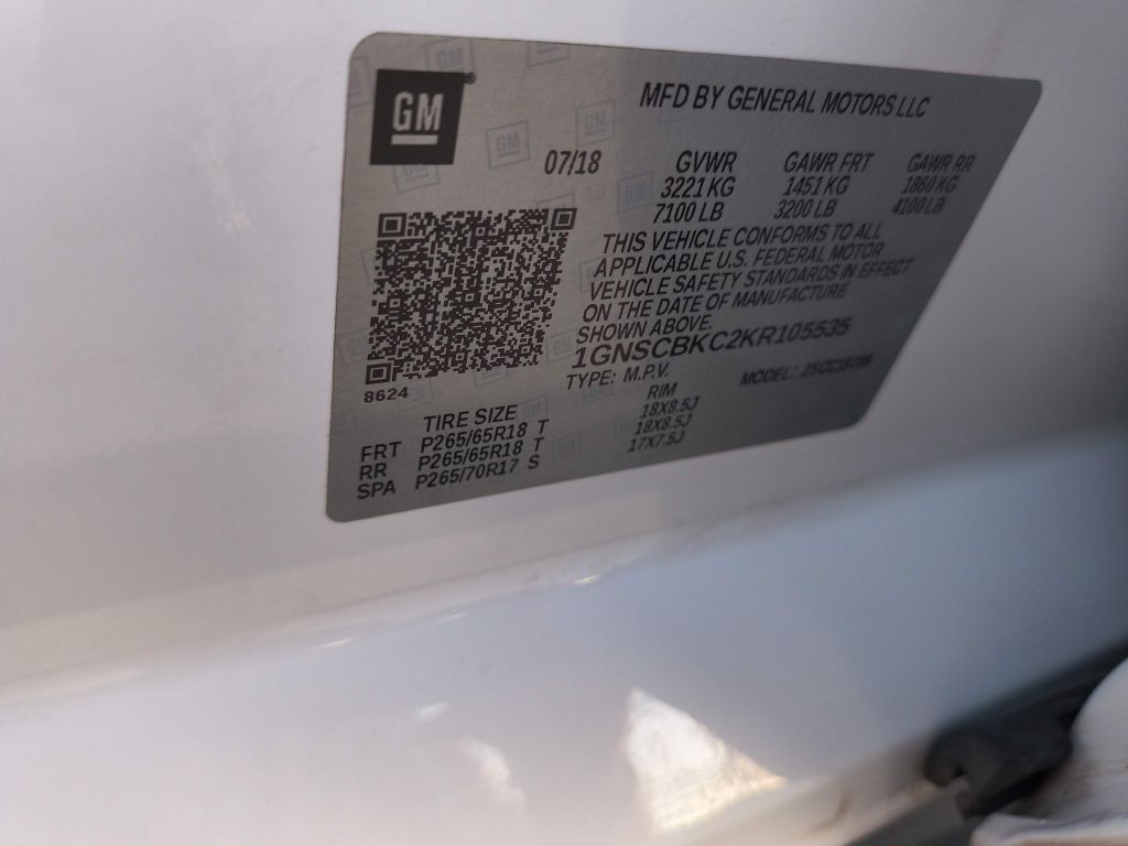 2019 Chevrolet Tahoe Image 34