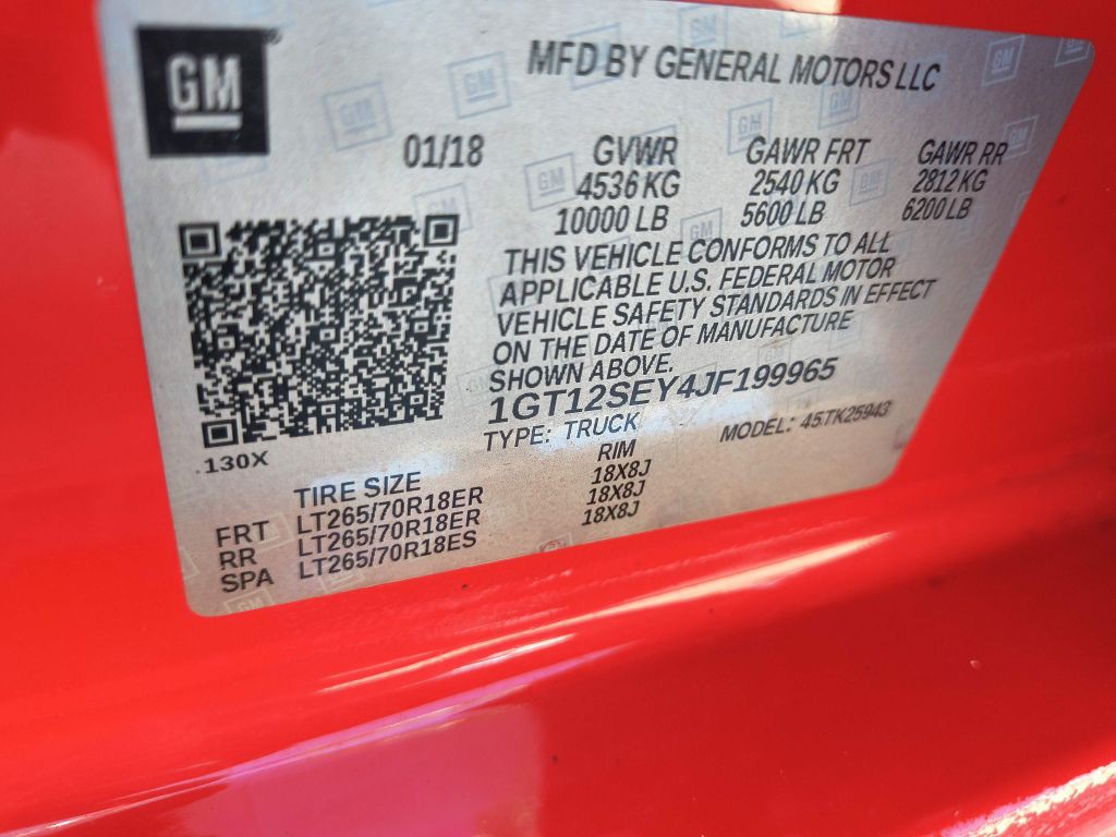 2018 GMC Sierra Image 33