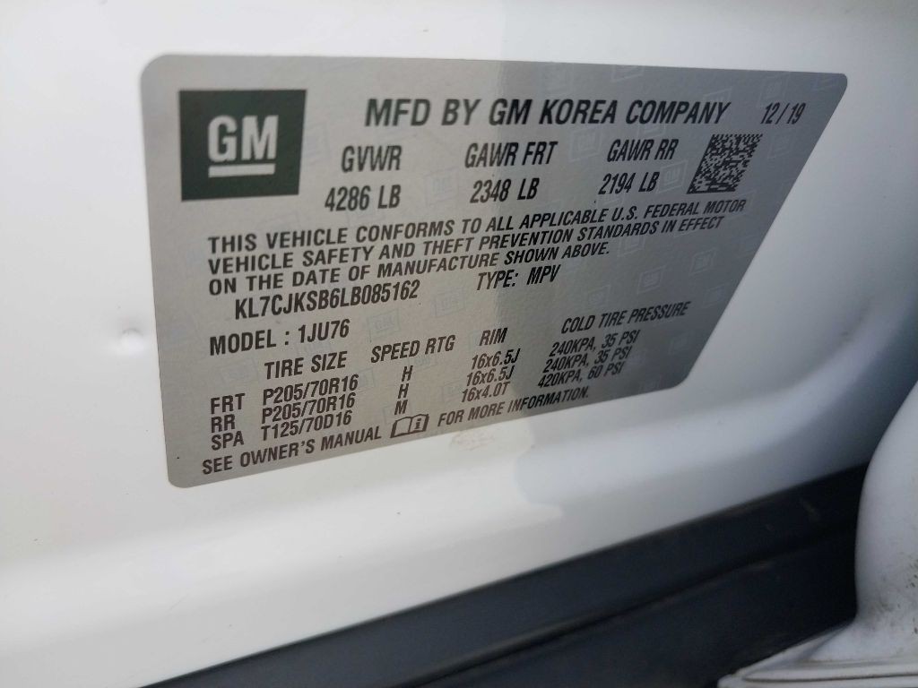 2020 Chevrolet Trax Image 26