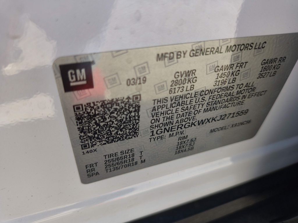 2019 Chevrolet Traverse Image 31