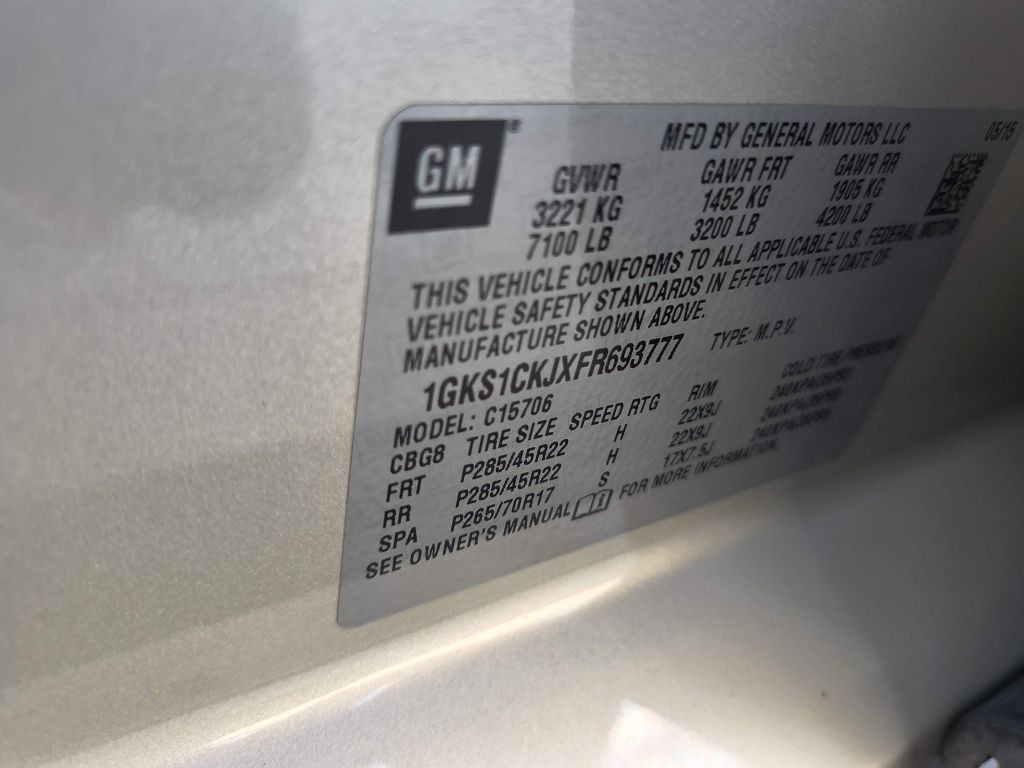 2015 GMC Yukon Image 39