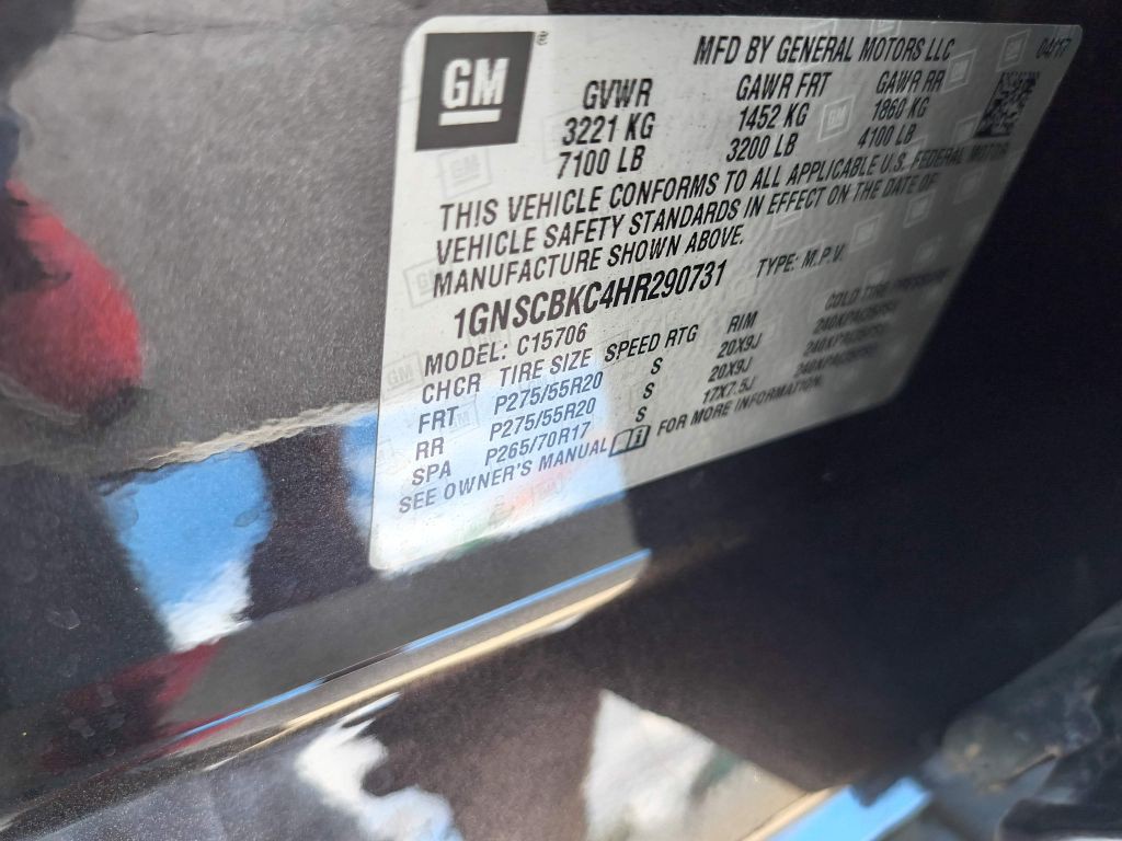2017 Chevrolet Tahoe Image 35