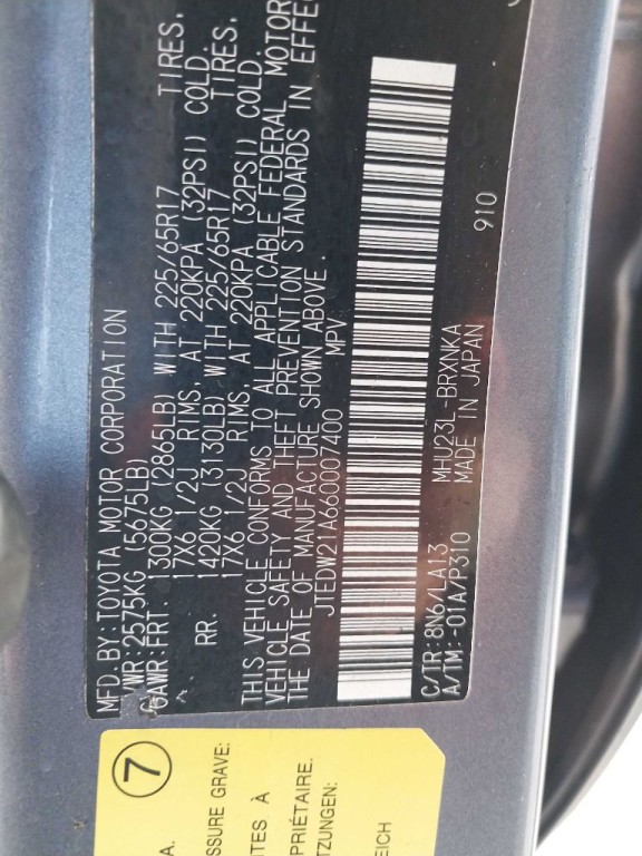 2006 Toyota Highlander Image 29