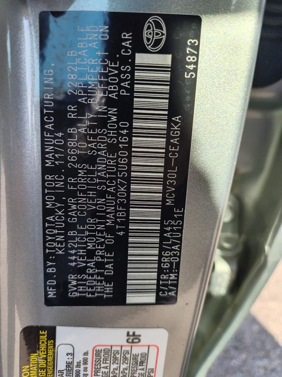 2005 Toyota Camry Image 26