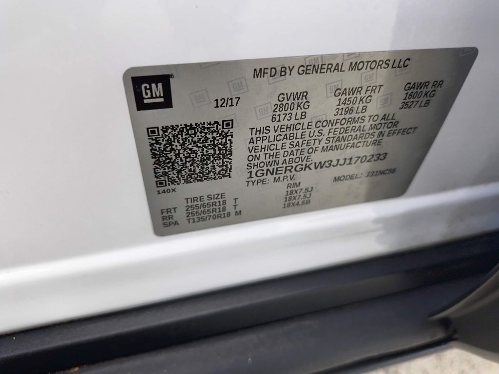 2018 Chevrolet Traverse Image 33