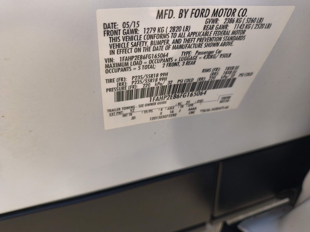 2015 Ford Taurus Image 26