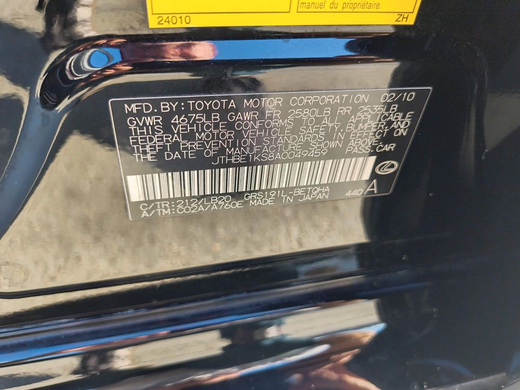 2010 Lexus GS Image 30