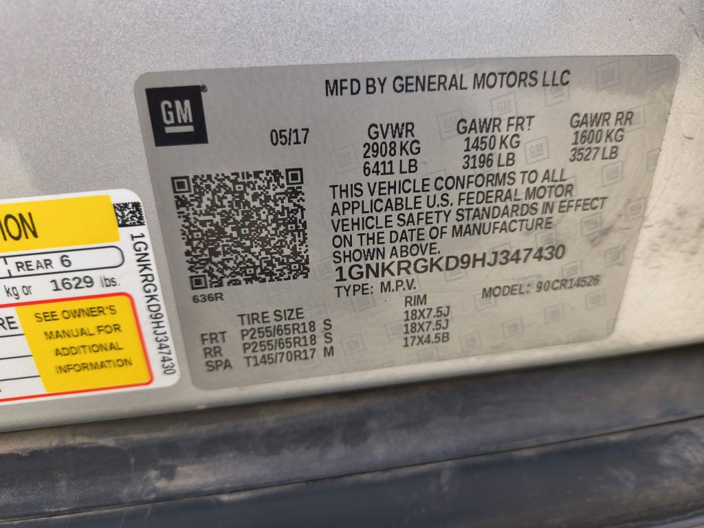 2017 Chevrolet Traverse Image 27