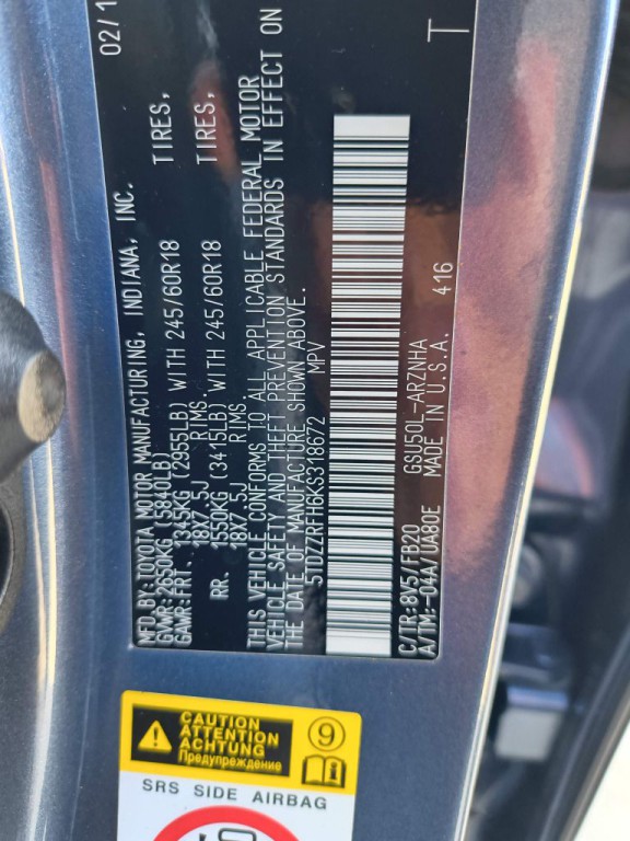 2019 Toyota Highlander Image 26