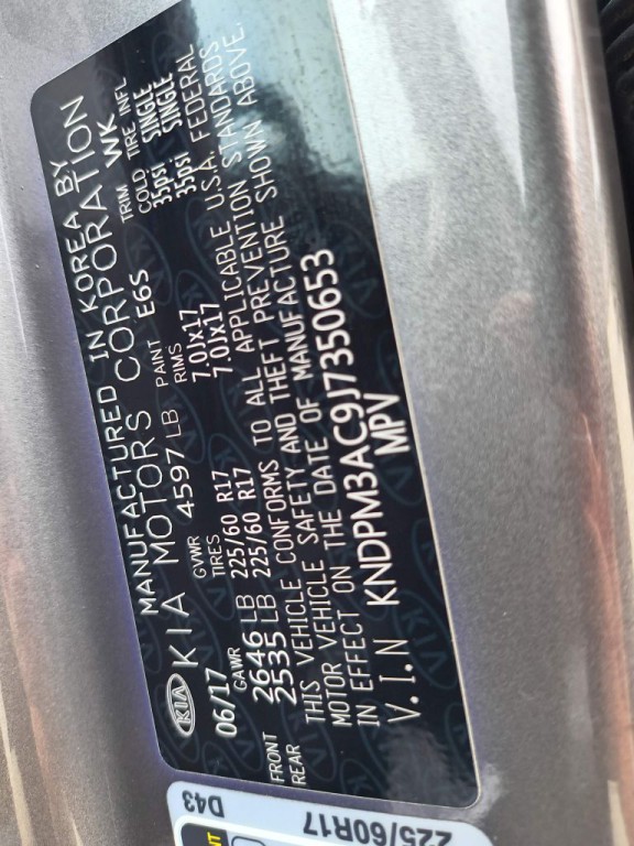 2018 Kia Sportage Image 26