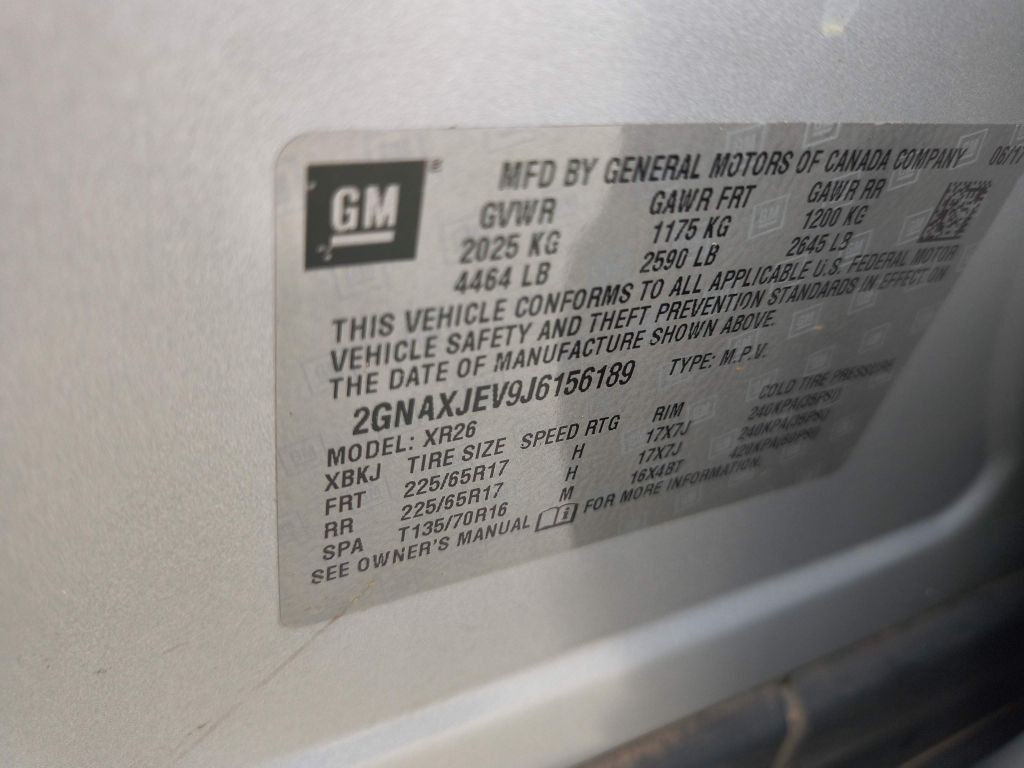 2018 Chevrolet Equinox Image 26