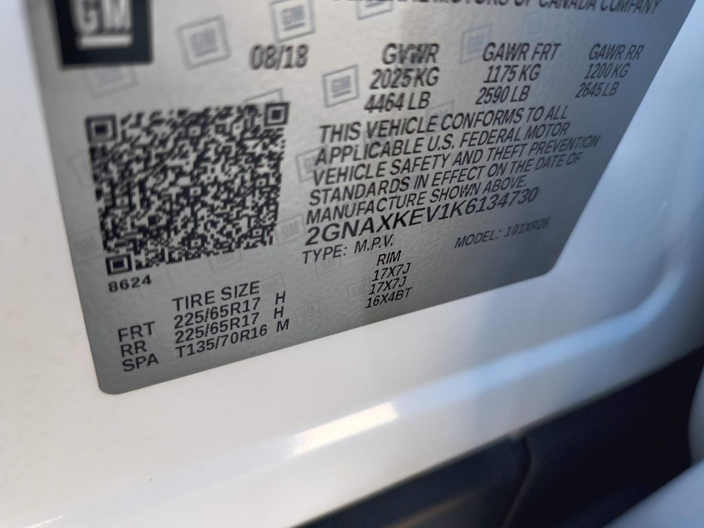 2019 Chevrolet Equinox Image 29