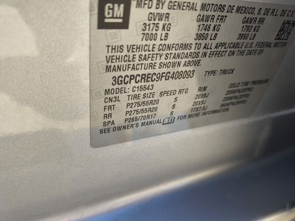 2015 Chevrolet Silverado 1500 Image 30