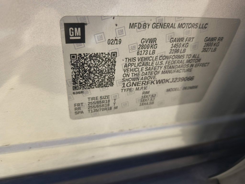 2019 Chevrolet Traverse Image 27