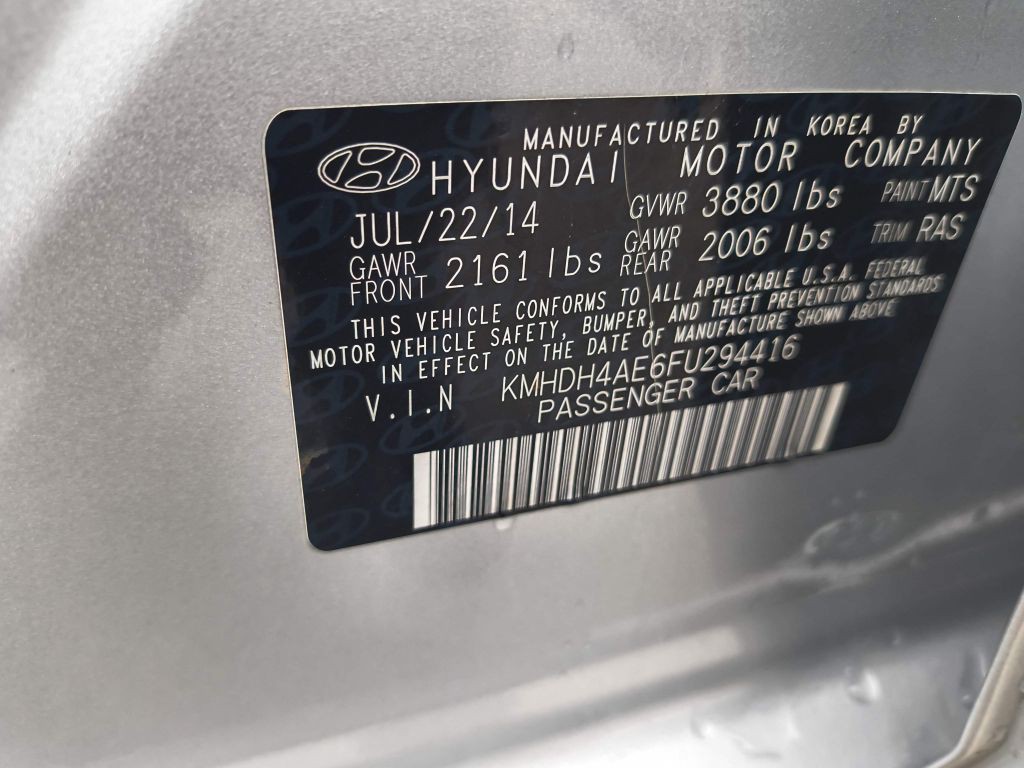 2015 Hyundai Elantra Image 27