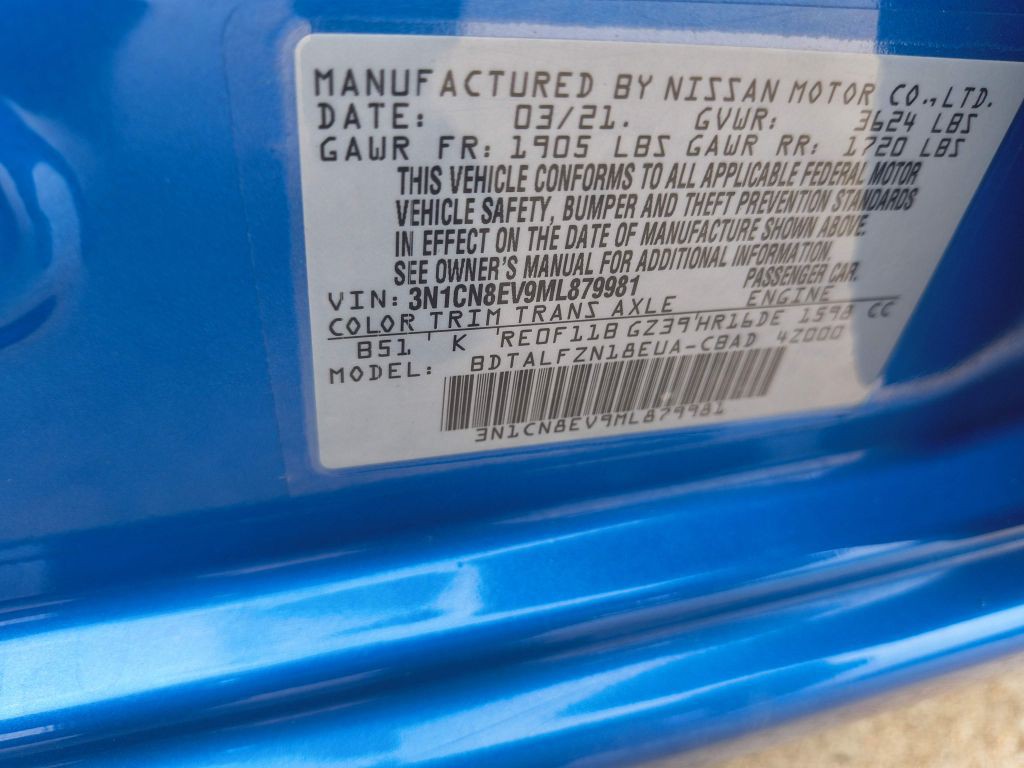 2021 Nissan Versa Image 26