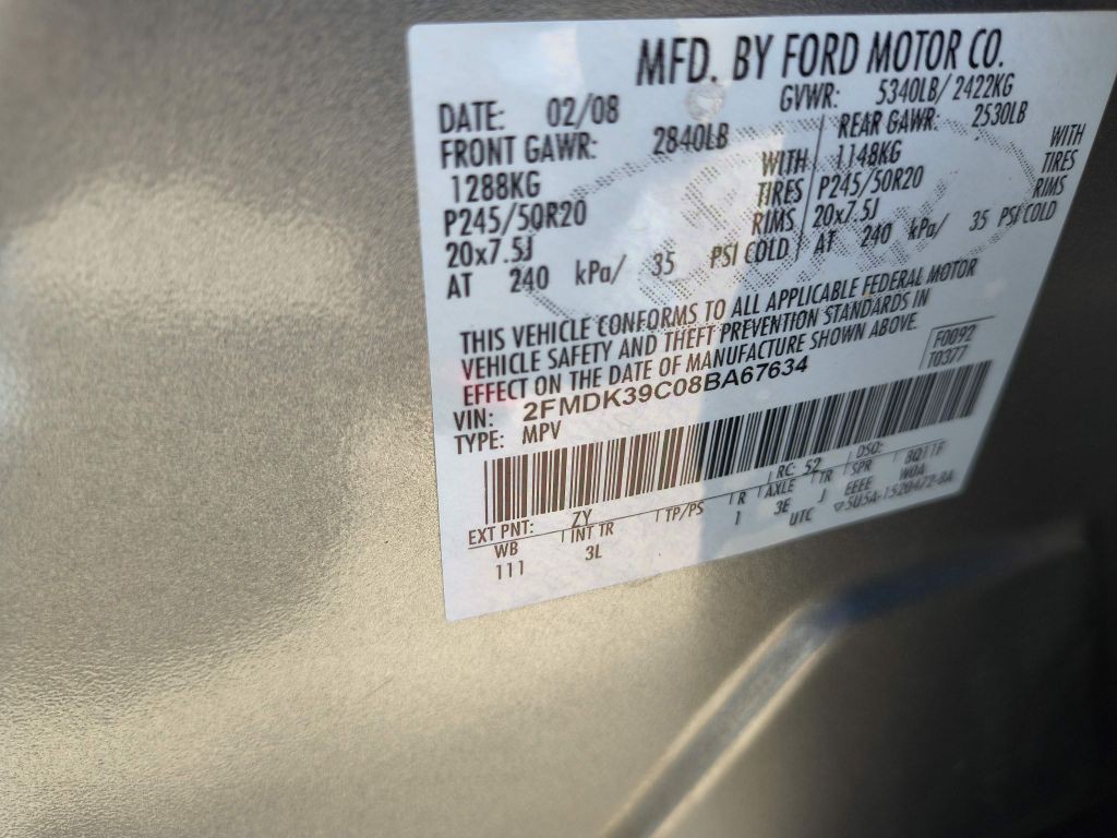 2008 Ford Edge Image 30