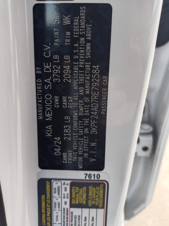 2024 Kia Forte Image 26