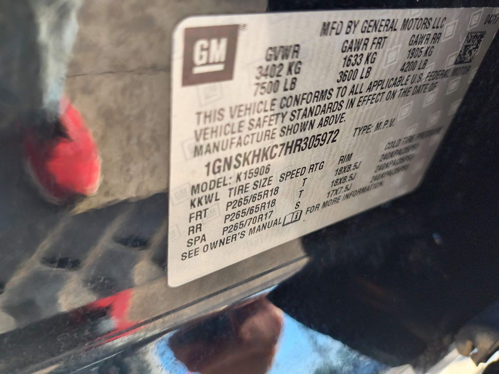 2017 Chevrolet Suburban Image 40