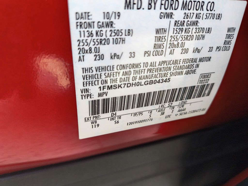 2020 Ford Explorer Image 30