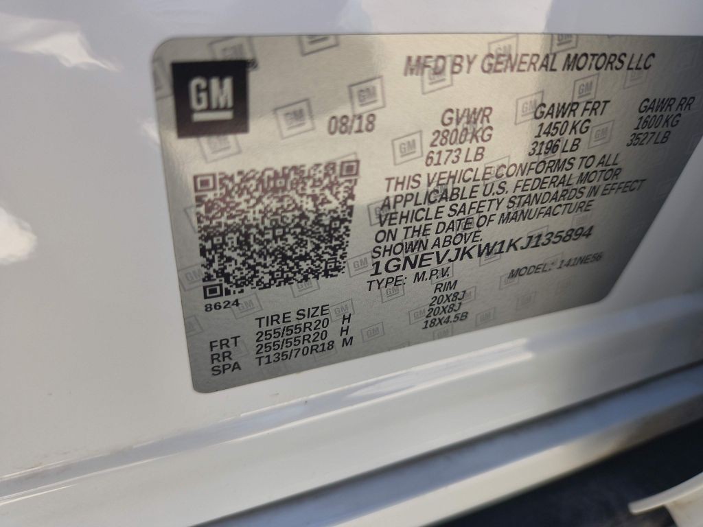 2019 Chevrolet Traverse Image 34